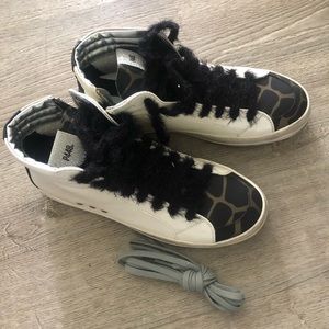 P448 low top army giraffe sneakers
